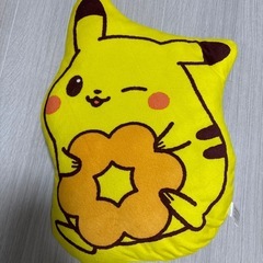 ピカチュウ＆にこちゃんクッションの画像
