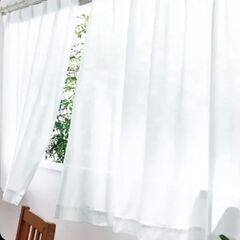 ミラーレースカーテン2枚1組(1枚サイズ100cm✕130cm)...