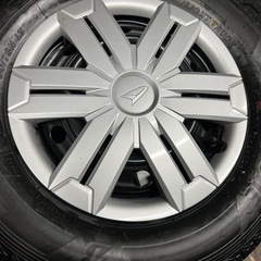 ☆新車外し☆ハイゼットカーゴ☆純正スチールタイヤホイール4本セット