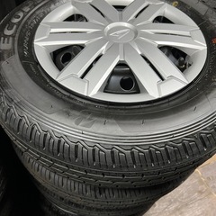 ★新車外し★ハイゼットカーゴ★純正スチールタイヤホイール4本セッ...