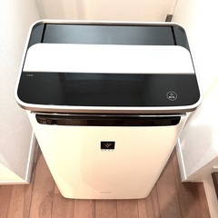 【美品】KI-NP100-W シャープ 加湿空気清浄機 プラズマクラスターNEXT 50000 46畳の画像