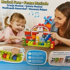 メガブロック ブロック 知育玩具 Mega Bloks Musical Farmの画像