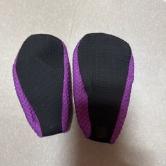 紫　ウォーターシューズの画像