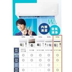 【値下げいたしました】 アイリスオーヤマ エアコン 14畳 4.0kw 内部清掃機能 空気清浄機能 自動クリーン機能 2021年モデル IAF-4005GF ホワイトの画像