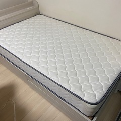 極厚22cmセミダブルポケットコイルマットレスの画像