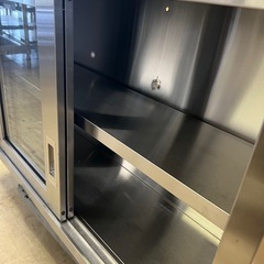 ガラス扉吊戸棚 900x300x600の画像