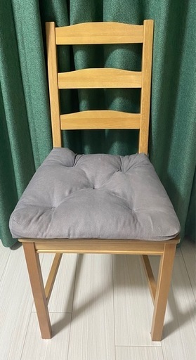 半額以下】【IKEA】ヨックモック テーブル＆チェア4脚 (もっちー