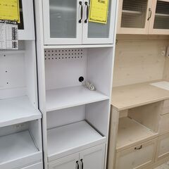 J9956【リユースのサカイ柏店】食器棚　ホワイト　クリーニング済み　