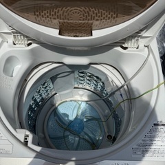 東芝の洗濯機をお譲り致しますの画像