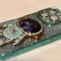 iPhoneケース　14Proライトグリーン 新品の画像