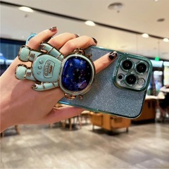 iPhoneケース　14Proライトグリーン 新品の画像