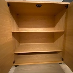 無印良品（廃盤品）受け取渡し予定者決定済み　スタッキングキャビネット・幅８２．５ｃｍ・ハイタイプ 基本セット の画像