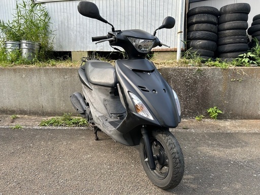 軽整備済み‼️ アドレスV125S マッドブラック　配送可能　現車確認歓迎