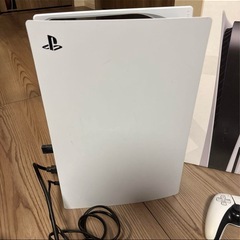 PlayStation 5 本体➕Pulse 3Dヘッドセット➕コントローラーの画像