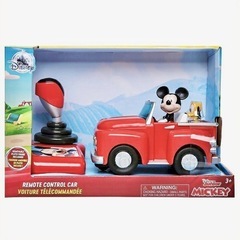 ディズニー ミニー＆ミッキー リモコンカー2個セット　コースキット付きの画像