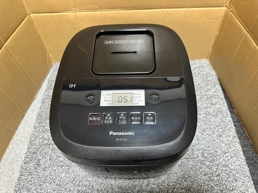2022年製Panasonic IH炊飯器 SR-FE101 (ハルキ) 岩出のキッチン
