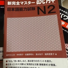 日本語能力試験N3-N2の画像