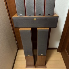 【ホームシアター入門に】YAMAHA製AVアンプ＋ONKYOスピーカー 7.1chサラウンドセット【引き取り限定】の画像