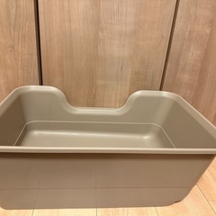 獣医師開発猫トイレ ブラウン 美品 
の画像