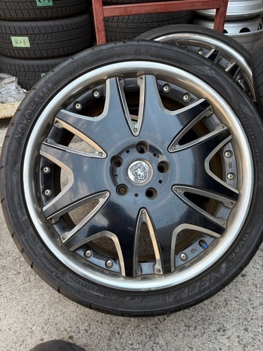 19インチホイール4本ガリ傷有り