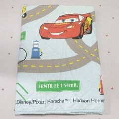 【訳あり】Disney ディズニー PIXAR ピクサー カーズ インテリアマット ラグ プレイマット 140×140cmの画像