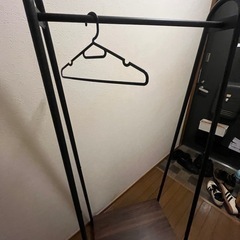 ハンガーラック　ワードローブ 収納　衣服収納　インテリアの画像