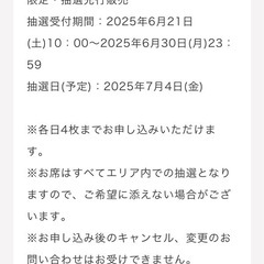 新国立劇場バレエ団　10/5 （日) 関係者優先ペアチケットSS券2枚の画像