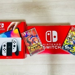Switch 有機EL 本体　新型Switch ソフト付