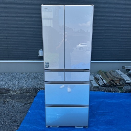 【美品！2022年製】 日立 ノンフロン冷凍冷蔵庫 6ドア 602L