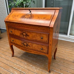 希少品！ライティングビューロー メープル素材の画像
