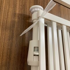 ねこ脱走防止ゲート にゃんドア ホワイトの画像