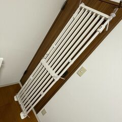 ねこ脱走防止ゲート にゃんドア ホワイトの画像