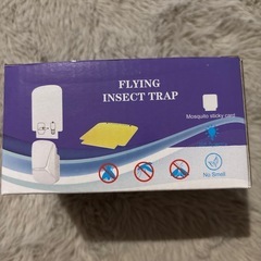 コバエ取り 粘着捕虫器 UV光源誘引式 LED 蚊取り器ライト 日本語説明書付の画像