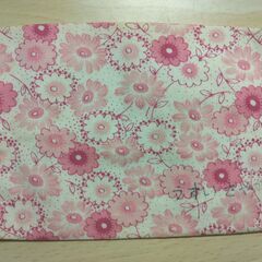 ポケットティッシュケース　ピンク　花の画像