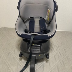 combi クルムーヴ スマート ISOFIX エッグショック ネイビーの画像