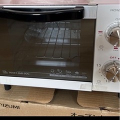 新品未使用！オーブントースターの画像