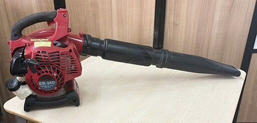 エンジンブロワー 混合ガソリン　手持ち型ブロアー ハンディ 小型 送風機 25.4cc 2ストローク 送風機 洗車 落ち葉集め EB260
