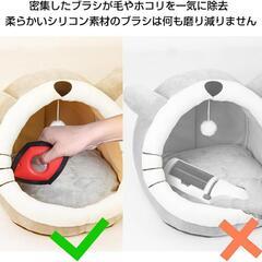 【完売モデル】 ✂ペットの抜け毛スッキリ！水洗いOKブラシ✂の画像