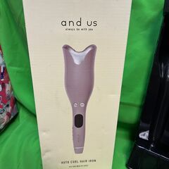 スリーコインズ and us オートカール ヘアアイロン　美容家...