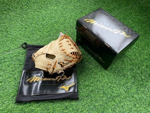 【新品】ミズノプロ 號SAKEBI 軟式用 キャッチャーミット M-R型 ブロンド 1AJCR32010