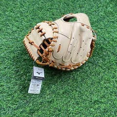 【新品】ミズノプロ 號SAKEBI 軟式用 キャッチャーミット M-R型 ブロンド 1AJCR32010 の画像