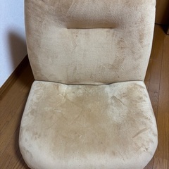 座椅子リクライニング調節可能の画像