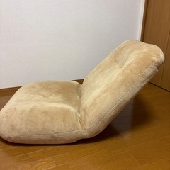 座椅子リクライニング調節可能の画像