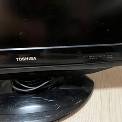 テレビ　受け渡し相談中の画像