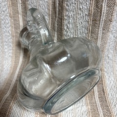 ガラスの水差し　レトロジャンク品の画像
