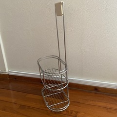 バスラック　ボトル🧴ラック　ステンレス
の画像