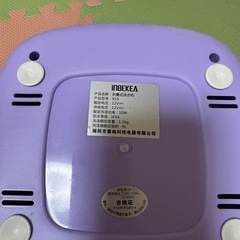 ポータブル洗濯機の画像