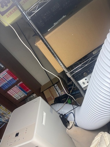 新品同様保証付きアイリスオーヤマ　ポータブル　エアコン　IPA 2325S