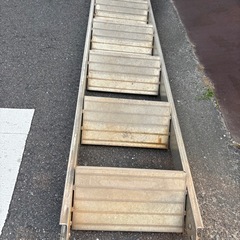 中古 アルミ階段 7段