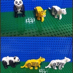 新品レゴブロック互換品動物10点の画像
